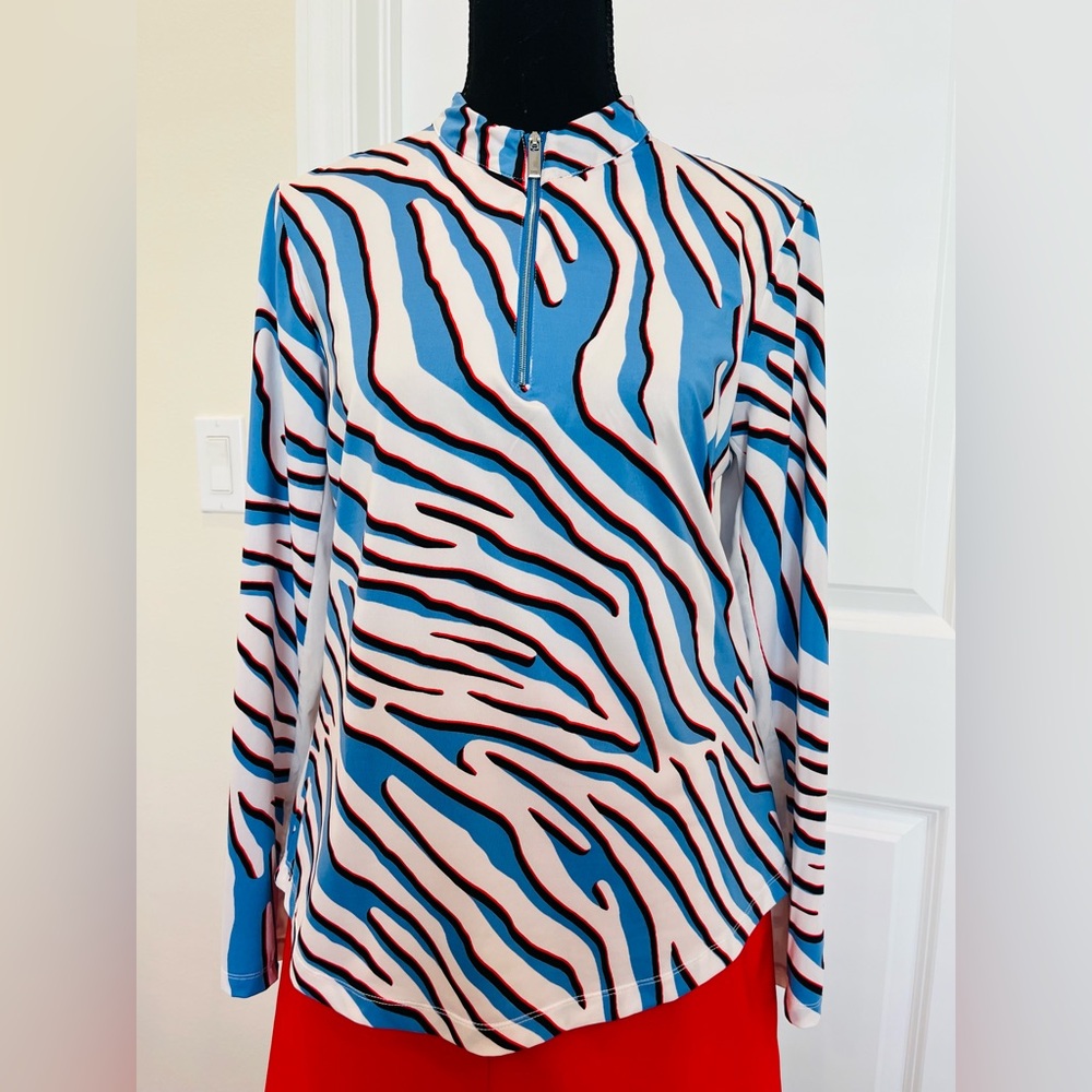 Tail Tiger Print Long Sleeve Top